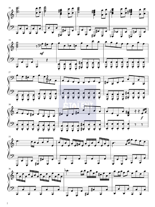 Tải FREE Beethonven Virus sheet nhạc Piano PDF