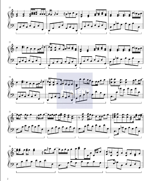 Tải FREE Đã Lỡ Yêu Em Nhiều sheet nhạc Piano PDF