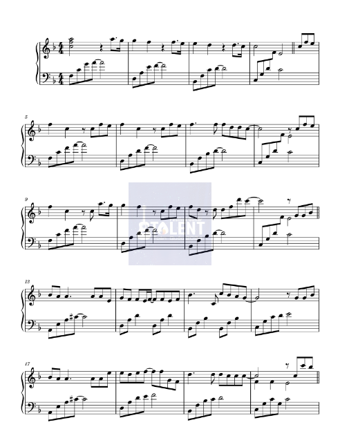 Tải FREE Đồng Thoại sheet nhạc Piano PDF