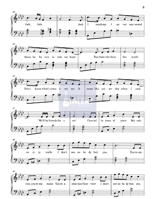 Tải FREE Double Take sheet nhạc Piano PDF