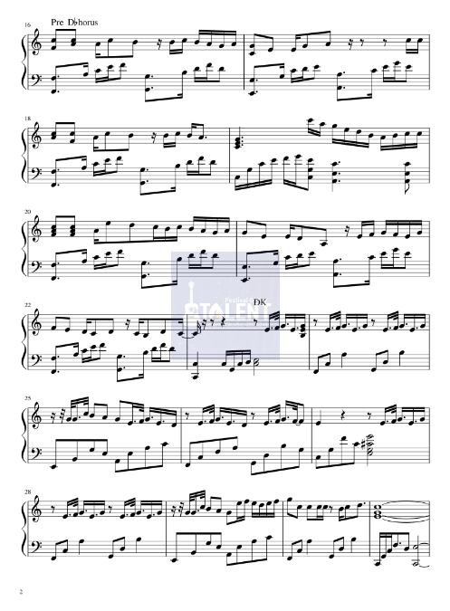 Tải FREE Dù Cho Mai Về Sau sheet nhạc Piano PDF
