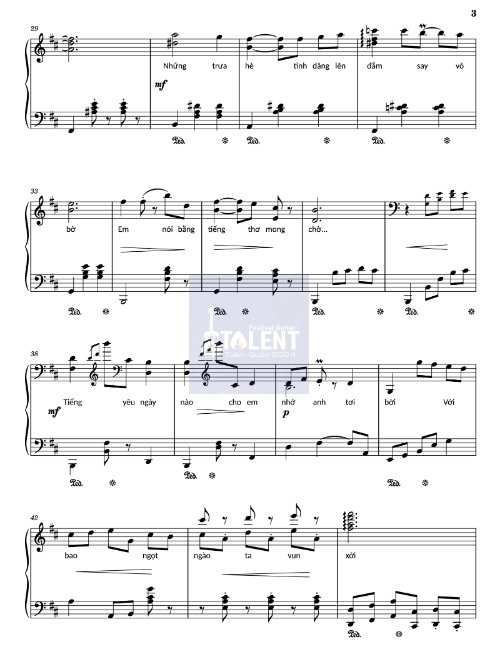 Tải FREE Đường Xưa sheet nhạc Piano PDF