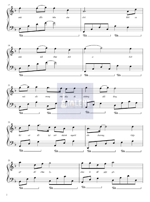 Tải FREE Duyên Duyên Số Số sheet nhạc Piano PDF