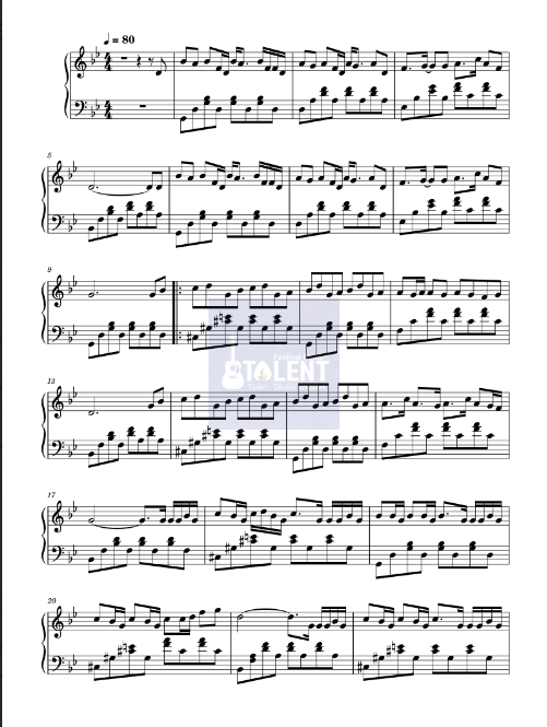 Tải FREE Em Gì Ơi sheet nhạc Piano PDF