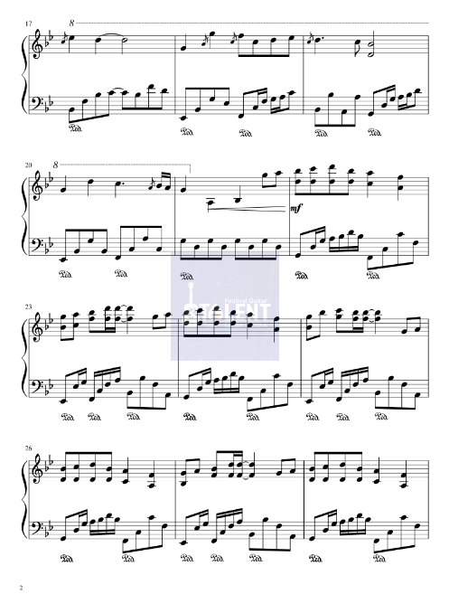 Tải FREE Endless Love (The Mythe) sheet nhạc Piano PDF