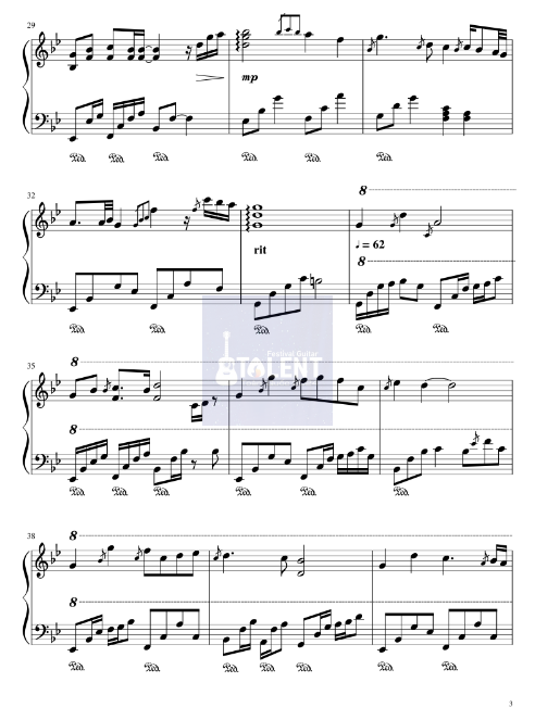 Tải FREE Endless Love (The Mythe) sheet nhạc Piano PDF
