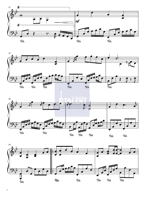 Tải FREE Endless Love (The Mythe) sheet nhạc Piano PDF
