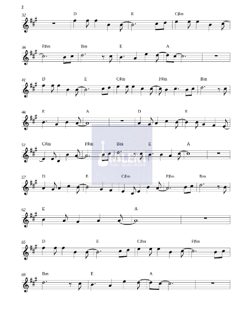 Tải FREE Gió Vẫn Hát sheet nhạc Piano PDF