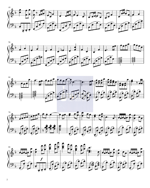 Tải FREE Hao Xiang Ni sheet nhạc Piano PDF