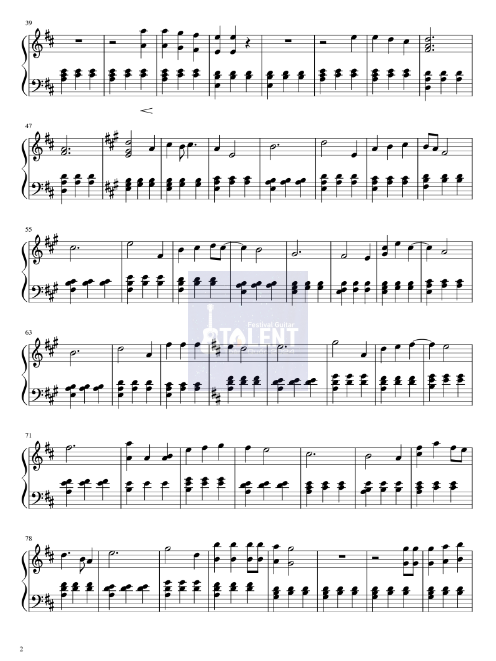 Tải FREE Happy Xmas sheet nhạc Piano PDF
