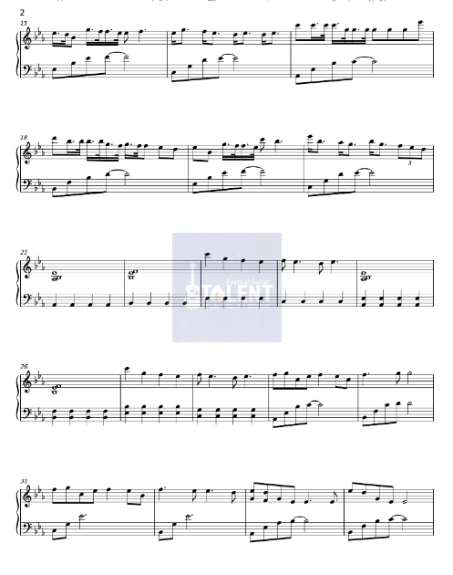 Tải FREE Harehare Ya sheet nhạc Piano PDF