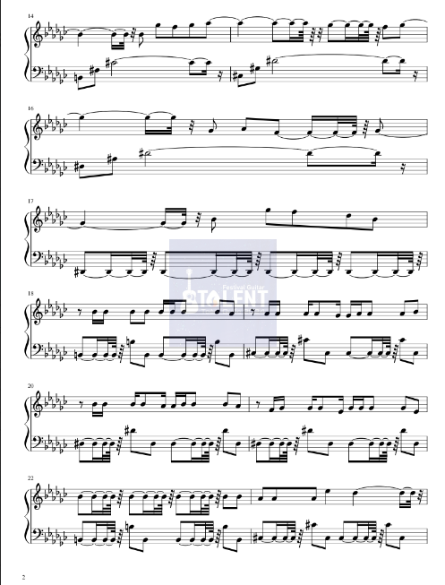 Tải FREE Haru Haru sheet nhạc Piano PDF