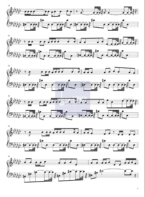 Tải FREE Haru Haru sheet nhạc Piano PDF