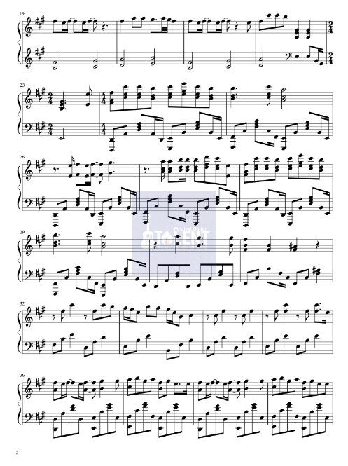 Tải FREE Hotaru sheet nhạc Piano PDF