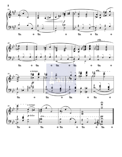 Tải FREE Les Parapluies de Cherbourg sheet nhạc Piano PDF