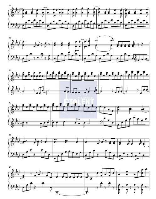 Tải FREE Let It Go sheet nhạc Piano PDF