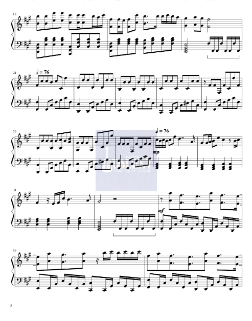 Tải FREE Lily sheet nhạc Piano PDF