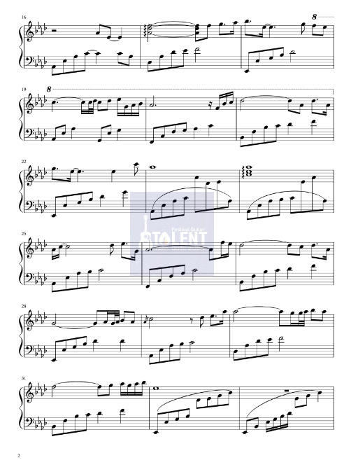 Tải FREE Little Comform sheet nhạc Piano PDF