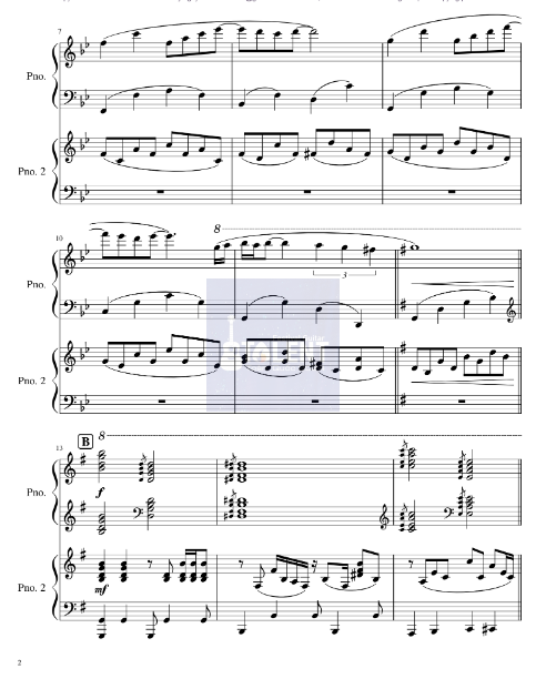 Tải FREE Lyphard Melodie sheet nhạc Piano PDF