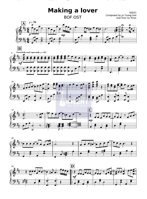 Tải FREE Making A Lover sheet nhạc Piano PDF