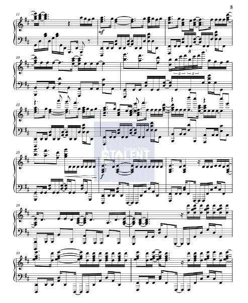 Tải FREE Mascara sheet nhạc Piano PDF