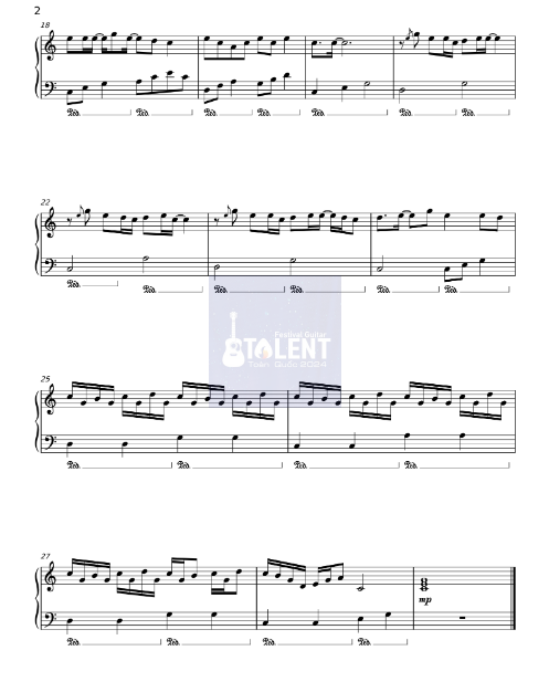 Tải FREE Mặt Mộc sheet nhạc Piano PDF