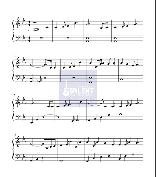 Tải FREE Mặt Trời Của Em sheet nhạc Piano PDF