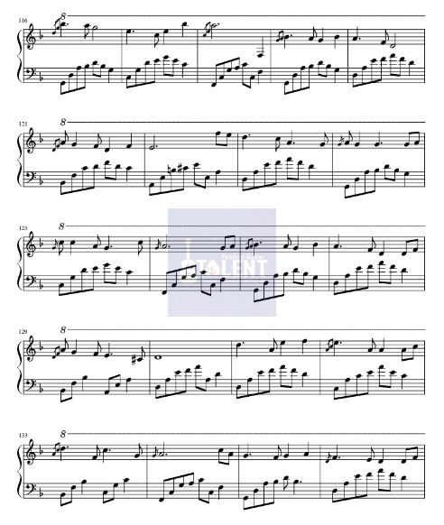 Tải FREE Melody Of The Night sheet nhạc Piano PDF