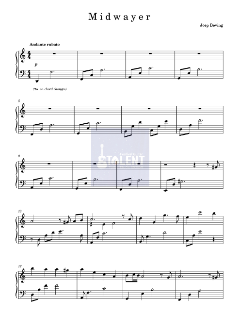 Tải FREE Midwayer sheet nhạc Piano PDF