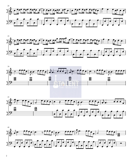 Tải FREE Một Nhà sheet nhạc Piano PDF