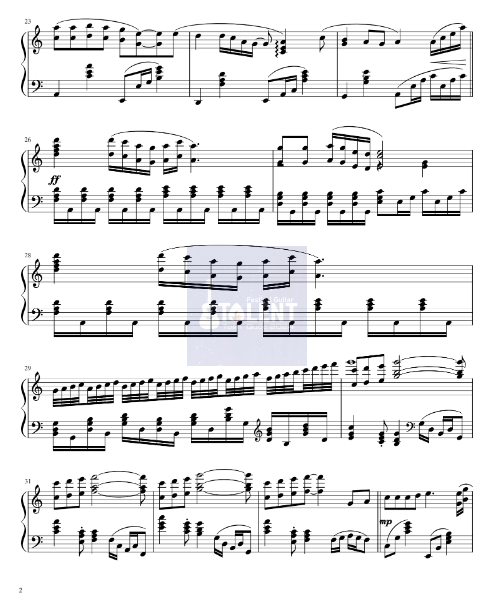 Tải FREE Người Tình Mùa Đông sheet nhạc Piano PDF