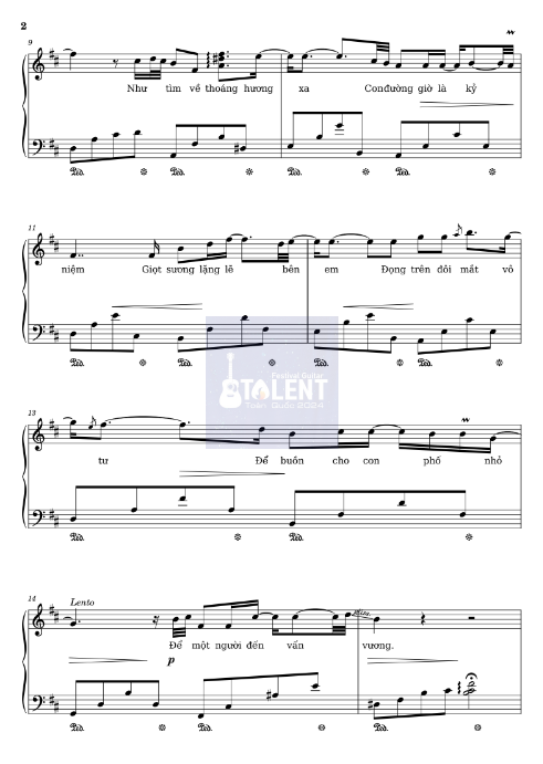 Tải FREE Phố Xa sheet nhạc Piano PDF 13 Tải FREE Phố Xa sheet nhạc Piano PDF