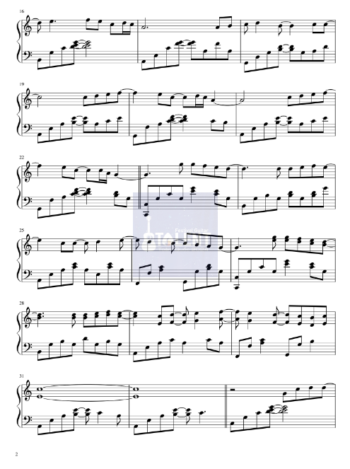 Tải FREE Right Here Waiting sheet nhạc Piano PDF