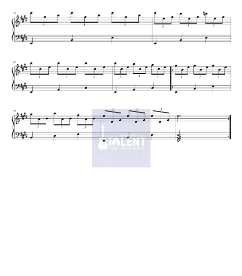 Tải FREE Romance De Amor sheet nhạc Piano PDF