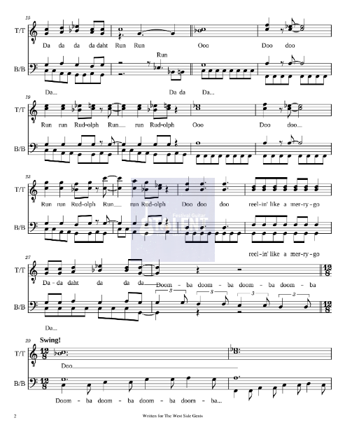 Tải FREE Run Rudolph Run sheet nhạc Piano PDF