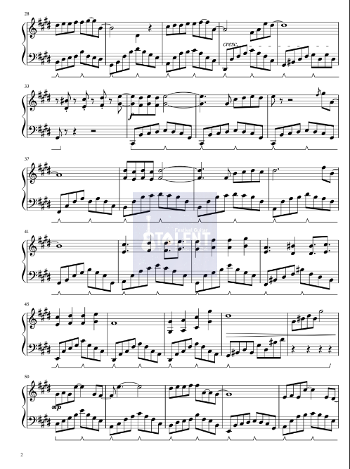 Tải FREE Sad Angel sheet nhạc Piano PDF