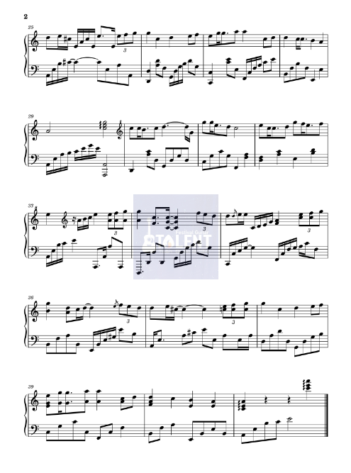 Tải FREE Thanh Xuân sheet nhạc Piano PDF