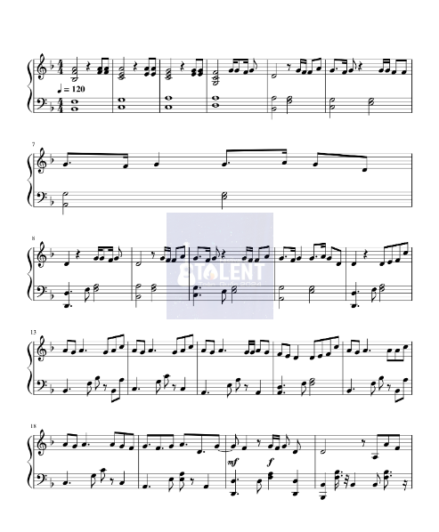 Tải FREE Trên Tình Bạn Dưới Tình Yêu sheet nhạc Piano PDF
