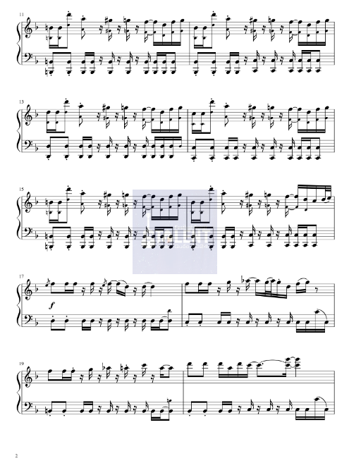 Tải FREE Undertale - Megalovania sheet nhạc Piano PDF