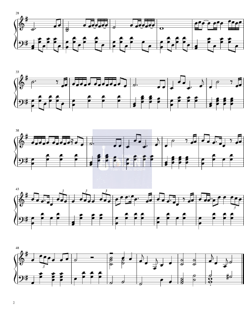 Tải FREE sheet nhạc Piano 4 O'Clock PDF 5 Tải FREE sheet nhạc 4 O'Clock - V And RM PDF