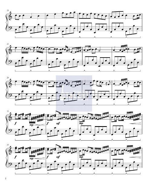 Tải FREE sheet nhạc Canon In C - Johann Pachelbel PDF