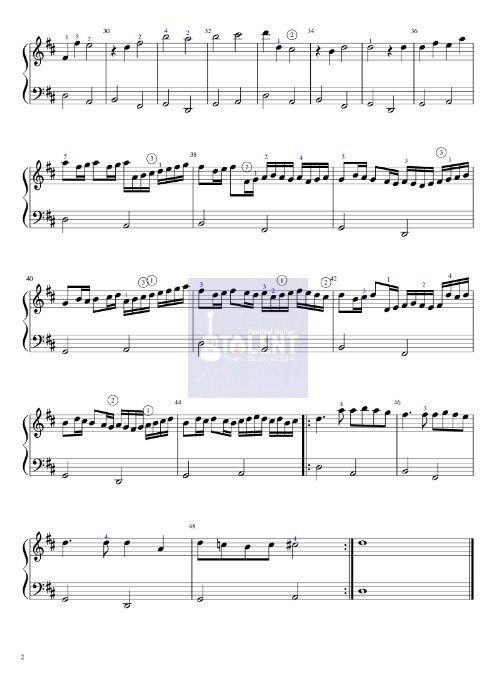 Tải FREE sheet nhạc Piano Canon In D PDF 5 Tải FREE sheet nhạc Canon In D - Johann Pachelbel PDF