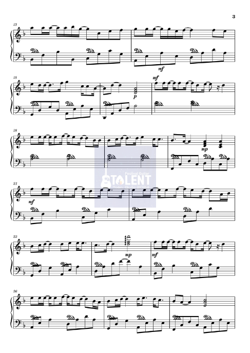 Tải FREE sheet nhạc Piano Cause I Love You PDF 5 Tải FREE sheet nhạc Cause I Love You - Đỗ Hiếu PDF