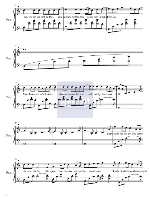 Tải FREE sheet nhạc Cho Em Một Lần Yêu - Đức Trí PDF 5 Tải FREE sheet nhạc Cho Em Một Lần Yêu - Đức Trí PDF