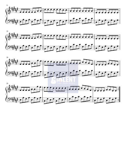 Tải FREE sheet nhạc Piano Faded PDF 5 Tải FREE sheet nhạc Faded - Alan Walker PDF