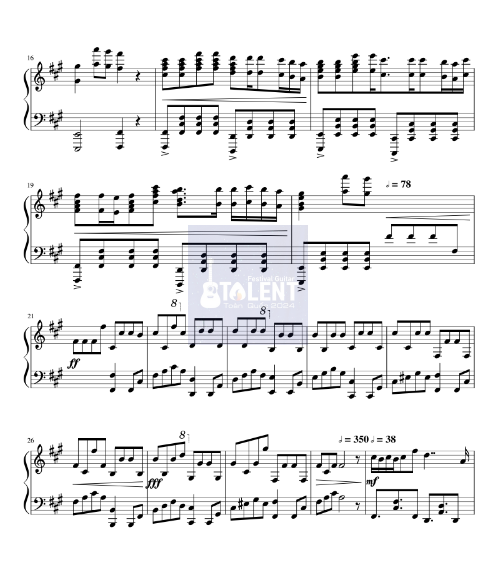 Tải FREE sheet nhạc Lily - Alan Walker PDF