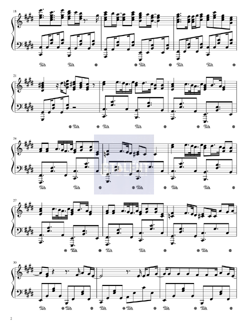 Tải FREE sheet nhạc On My Way - Alan Walker PDF 5 Tải FREE sheet nhạc On My Way - Alan Walker PDF