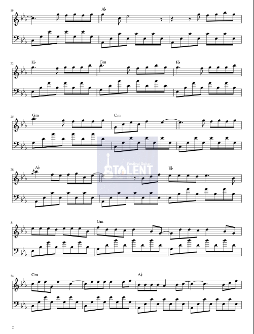 Tải FREE sheet nhạc PDF Có Chàng Trai Viết Lên Cây - Phan Mạnh Quỳnh