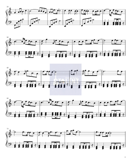 Tải FREE sheet nhạc Piano 1 Phút PDF 6 Tải FREE sheet nhạc Piano 1 Phút PDF