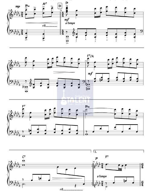 Tải FREE sheet nhạc Piano A Comme Amour PDF